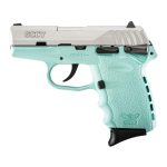 Sccy Cpx-1 9mm Luger (9x19 Para) 3.1 Barrel 10 Rounds Aqua