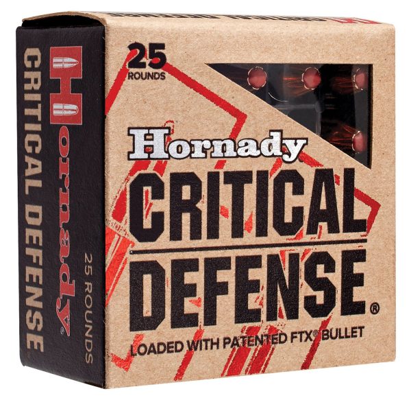 HORNADY CRITICAL DEFENSE HANDGUN AMMO