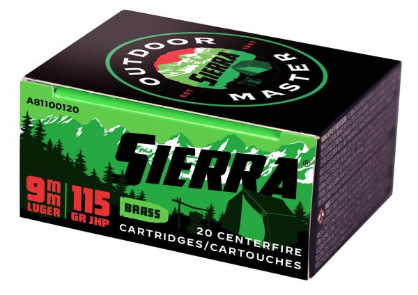 SIERRA OUTDOOR MASTER HANDGUN AMMO