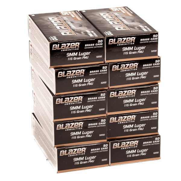 CCI 9MM 10 PACK (500 RDS) W/ FREE GUN BUTTER HANDGUN AMMO