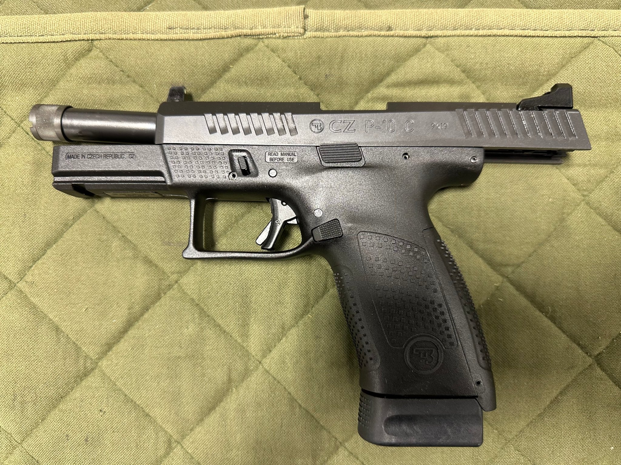 CZ P-10C 9MM LUGER (9X19 PARA) SEMI AUTO HANDGUNS CZ P-10C 9MM LUGER (9X19 PARA) SEMI AUTO HANDGUNS - HANDGUNS - Miami Shooters Supply