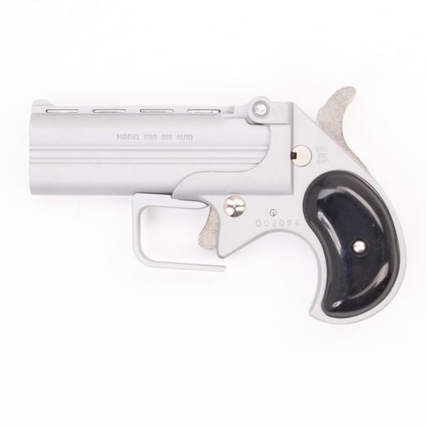 OLD WEST DERRINGER BIG BORE SATIN/BLACK GRIPS for sale Miami Shooters Supply