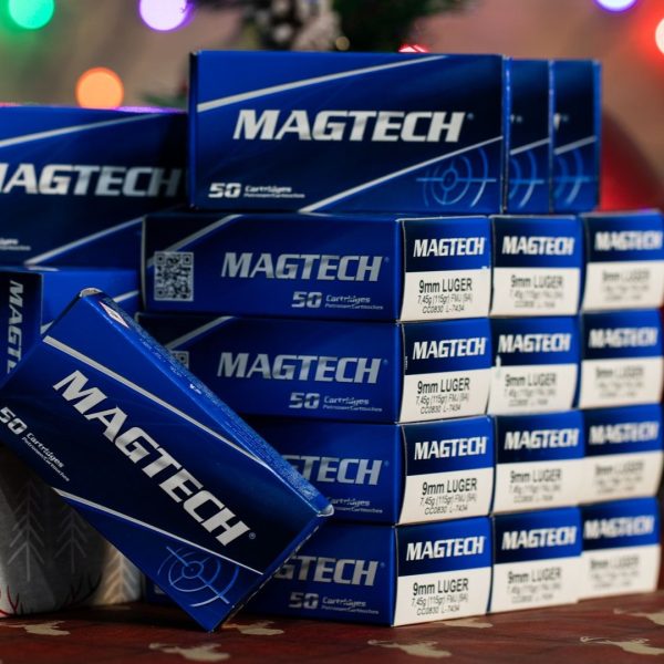 MAGTECH 9MM 115GR FMJ (CASE OF 1000) HANDGUN AMMO