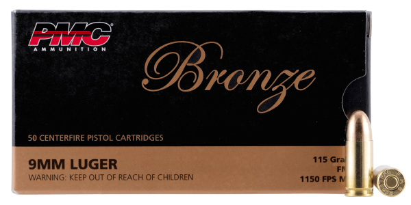 PMC BRONZE HANDGUN AMMO