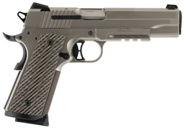 SIG SAUER 1911 FULL SIZE NICKEL RAIL for sale Miami Shooters Supply