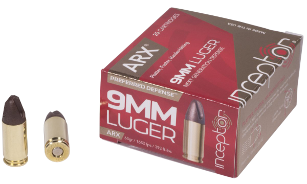 INCEPTOR PREFERRED DEFENSE HANDGUN AMMO