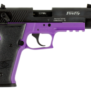 American Tactical  GSG Firefly Purple/Black .22 LR 4.9" Barrel 10-Rounds 3-Dot Sights