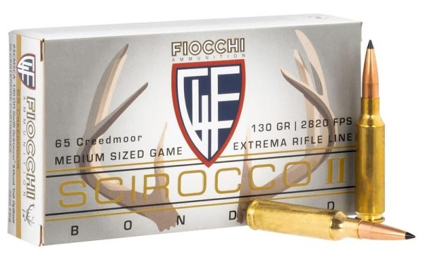 Fiocchi Scirocco II 6.5 Creedmoor 130 Grain 20-Rounds