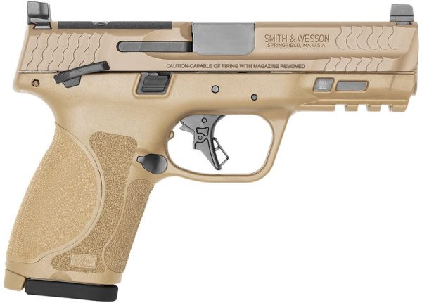 Smith and Wesson M&P M2.0 Compact OR Flat Dark Earth 9mm 4" Barrel 10-Rounds