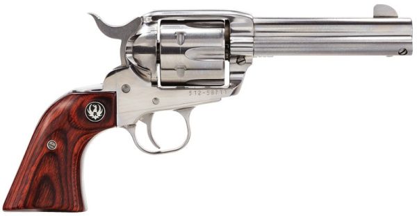 Ruger Vaquero Stainless .357 Mag / .38 SPL 4.62" Barrel 6-Rounds Fixed Sights
