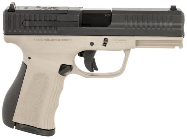 FMK Firearms G3 Titanium Gray 9mm 4" Barrel 14-Rounds Optics Ready