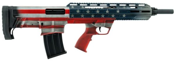 SDS Imports TBP12 American Flag 12 GA 18.5" Barrel 3" Chamber 5-Rounds