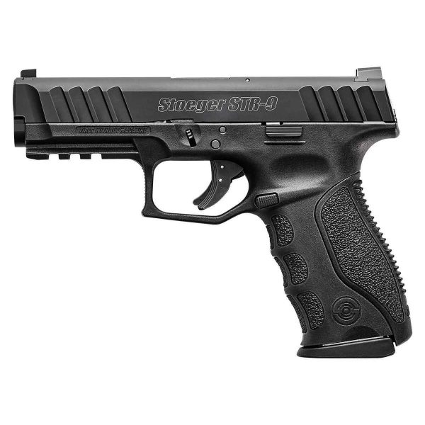 Stoeger STR-9 9mm Luger 4.17in Black Pistol - 10+1 Rounds - Image 2