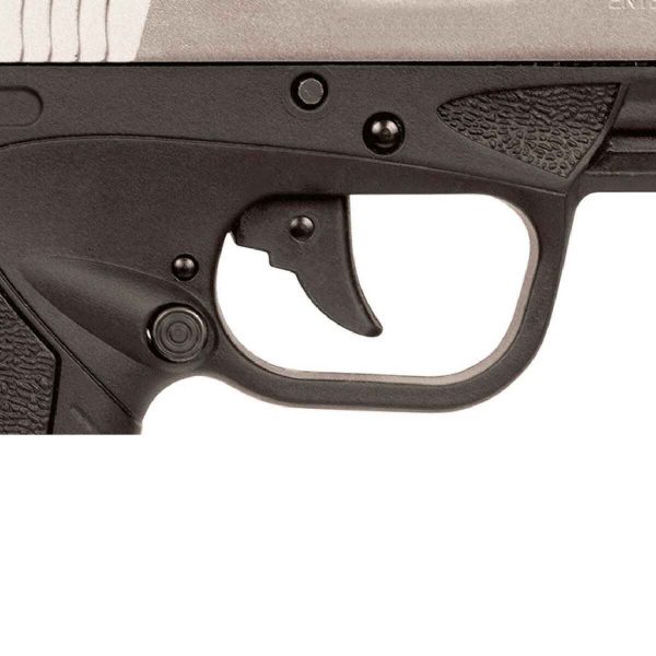 Bersa BP9 Concealed Carry 9mm Luger 3.3in Nickel/Black Pistol - 8+1 Rounds - Image 3