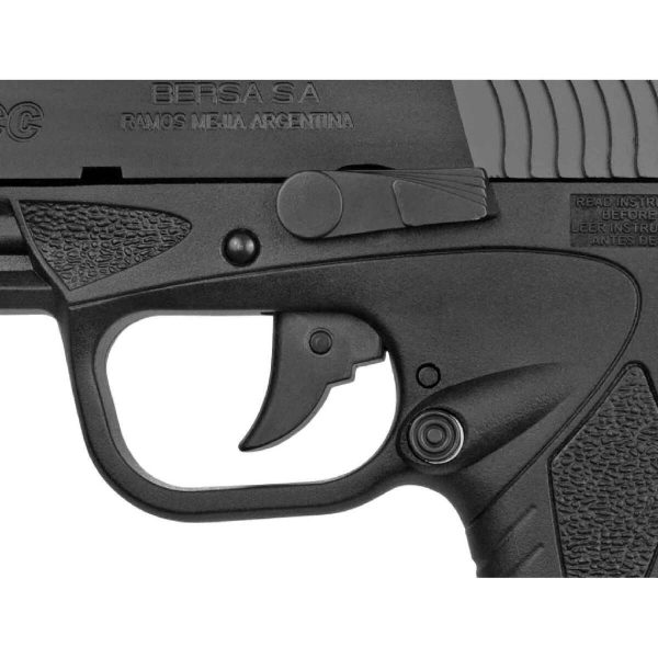 Bersa BPCC Concealed Carry 9mm Luger 3.3in Matte Black Pistol - 8+1 Rounds - Image 2