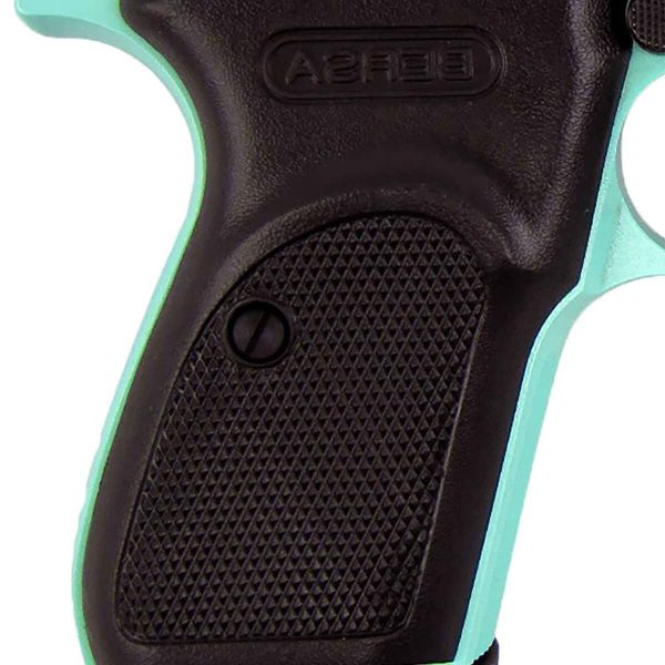 Bersa Thunder 380 380 Auto (ACP) 3.5in Robin Egg Blue Cerakote/Matte Black Steel Pistol - 8+1 Rounds - Image 3