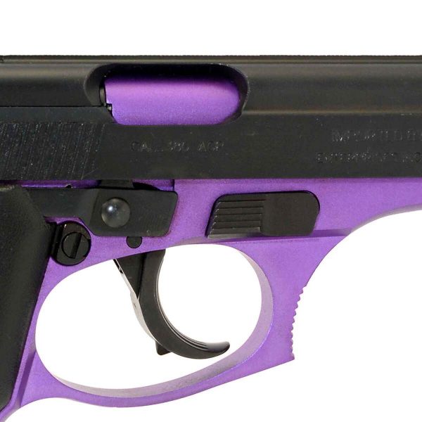 Bersa Thunder 380 Auto (ACP) 3.5in Black/Purple Pistol - 8+1 Rounds - Image 2