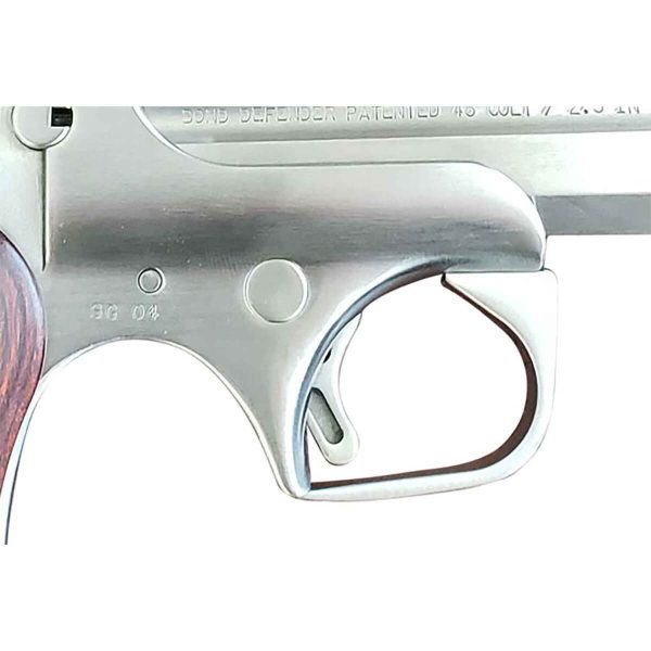 Bond Arms Rustic Defender 45 (Long) Colt 3in Stainless Break Action - 2 Rounds - Image 3