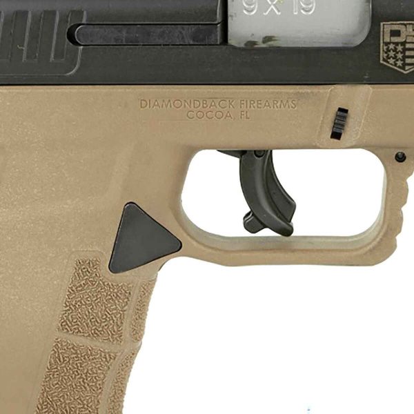 Diamondback DBAM29 9mm Luger 3.5in Stainless Pistol - 12+1 Rounds - Image 2