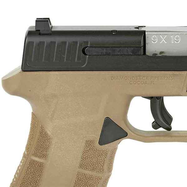 Diamondback DBAM29 9mm Luger 3.5in Stainless Pistol - 12+1 Rounds - Image 3