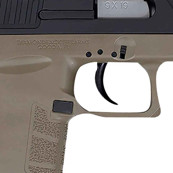 Diamondback DB9 G4 9mm Luger 3.1in Stainless Pistol - 6+1 Rounds - Image 2