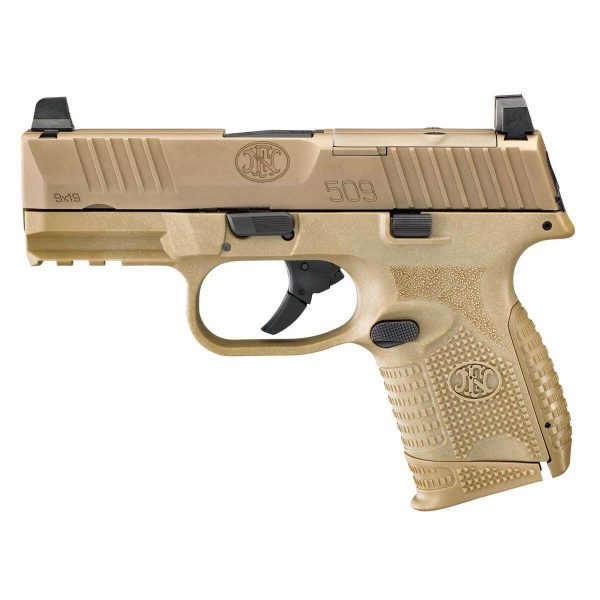 FN 509 MRD Compact 9mm Luger 3.7in Flat Dark Earth Pistol - 10+1 Rounds - Image 2