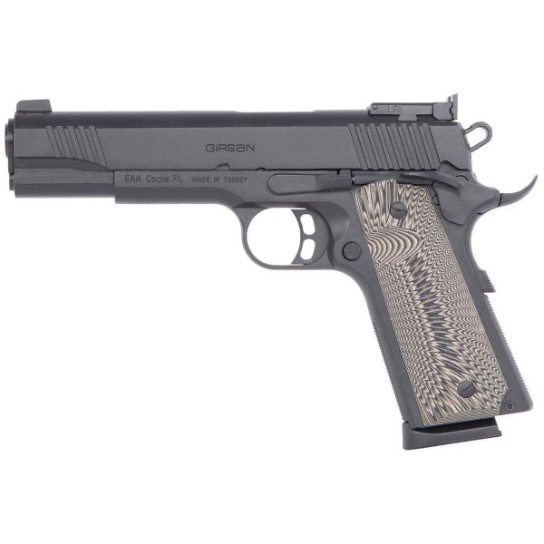 Girsan MC1911 Match 45 Auto (ACP) 5in Black Pistol - 8+1 Rounds - Image 2