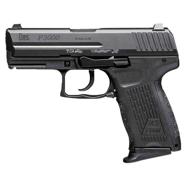 HK P2000 V2 9mm Luger 3.66in Black Pistol - 10+1 Rounds - California Compliant - Image 2
