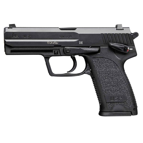 HK USP V1 9mm Luger 4.25in Black Steel Pistol - 10+1 Rounds - Image 2