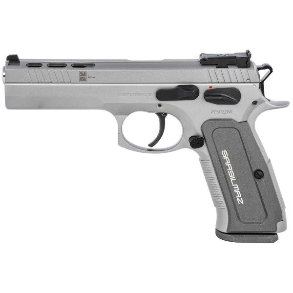 Sar USA K12 Sport X 9mm Luger 4.7in Matte Stainless Pistol - 17+1 Rounds - Image 2