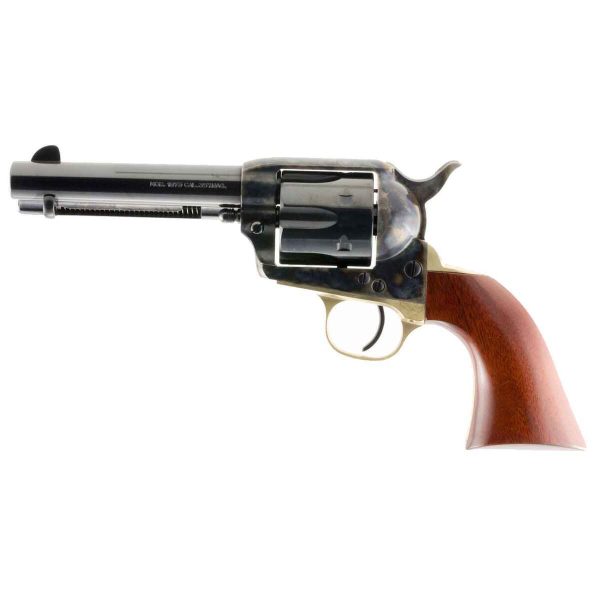 Taylor's & Company Ranch Hand 357 Magnum 4.75in Blued / Color Case Hardened Steel Revolver - 6 Rounds - Image 2