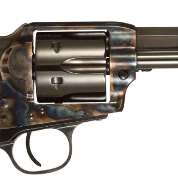 Taylor's & Company 1873 Cattleman Drifter 357 Magnum 4.75in Blued / Color Case Hardened Steel Revolver - 6 Rounds - Image 2