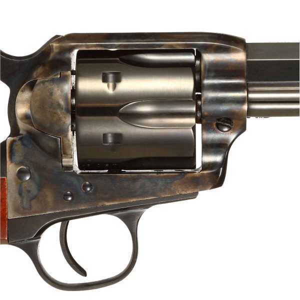 Taylor's & Company 1873  Cattleman 45 (Long) Colt 5.5in Blued / Color Case Hardened Steel Revolver - 6 Rounds - Image 2