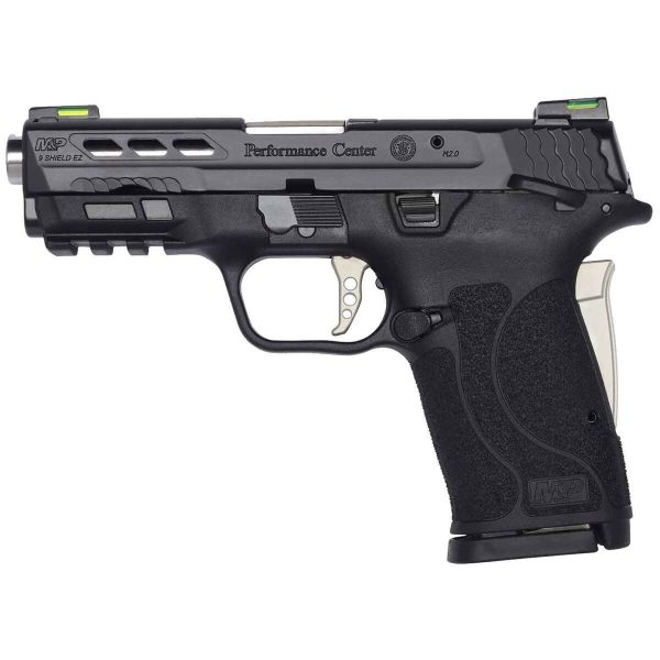 Smith & Wesson Performance Center M&P Shield EZ M2.0 9mm Luger 3.8in Matte Black Pistol - 8+1 Rounds - Image 2