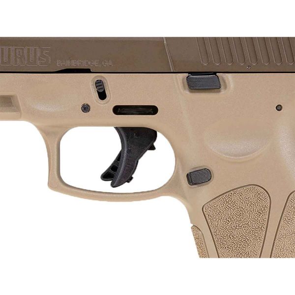 Taurus G3 9mm Luger 4in Flat Dark Earth Pistol - 17+1 Rounds - Image 3