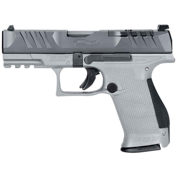 Walther PDP Compact 9mm Luger 4in Gray/Black Pistol - 15+1 Rounds - Image 2