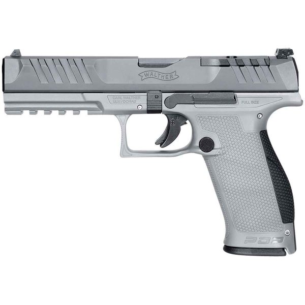 Walther PDP 9mm Luger 5in Gray / Black Pistol - 18+1 Rounds - Image 2