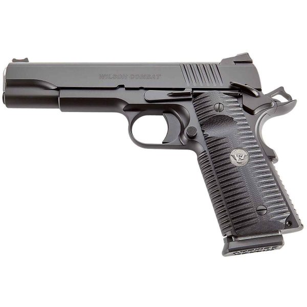 Wilson Combat ACP 9mm Luger 5in Black Armor-Tuff Carbon Steel Pistol - 10+1 Rounds - Image 2