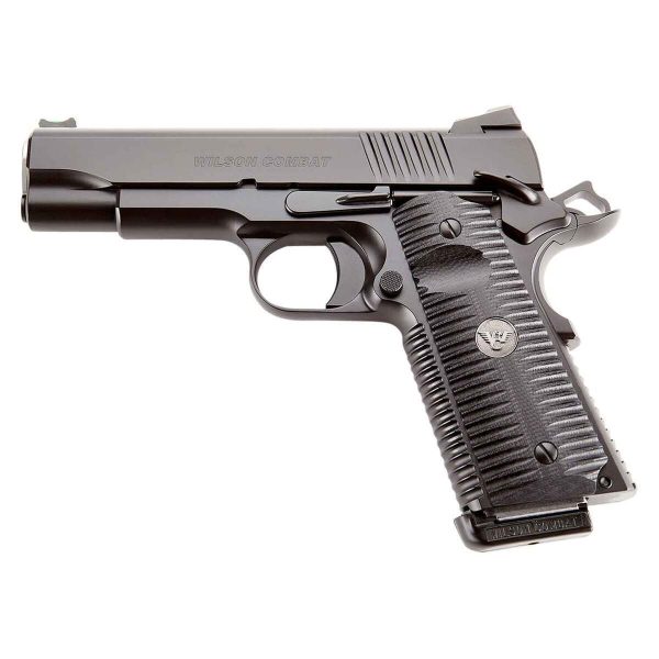 Wilson Combat ACP Commander 45 Auto (ACP) 4.25in Black Armor-Tuff Carbon Steel Pistol - 8+1 Rounds - Image 2