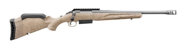 Ruger American Ranch Gen 2 FDE .450 BM 16.4" Threaded Barrel W/ Brake 3-Rounds
