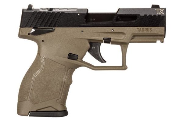 Taurus TX22 Compact OD Green .22 LR 3.5" Barrel 13-Rounds Manual Safety
