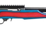Ruger 10/22 USA Shooting 2024 Red / Blue .22 LR 18" Barrel 10-Rounds