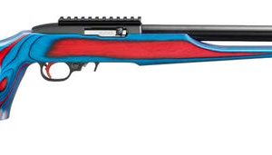 Ruger 10/22 USA Shooting 2024 Red / Blue .22 LR 18" Barrel 10-Rounds