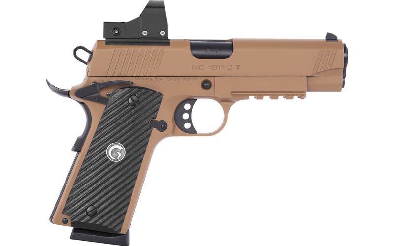 EAA Corp MC1911SC Commander Optic Tan .45 ACP 4.4" Barrel 8-Rounds EAA Corp MC1911SC Commander Optic Tan .45 ACP 4.4" Barrel 8-Rounds - HANDGUNS - Miami Shooters Supply