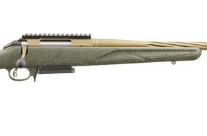 Ruger American Predator Rifle Gen II Green Splatter / Bronze 6.5 Creedmoor 22" Barrel 3-Rounds