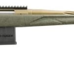 Ruger American Predator Rifle Gen II Green Splatter / Bronze .22 ARC 22" Barrel 10-Rounds