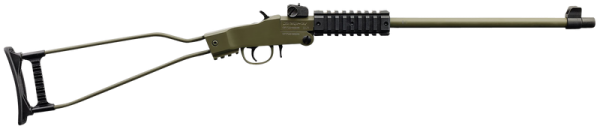 Chiappa Firearms Little Badger OD Green .22 LR 16.5" Barrel 1-Rounds
