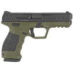 Sar Usa Sar 9 9mm Luger (9x19 Para) 4.4 Barrel 17 Rounds Od Green