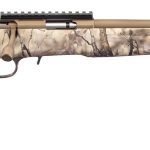 Ruger American Rimfire Standard (go Wild Camo) .22 Wmr 18 Barrel 9 Rounds Burnt Bronze Cerakote