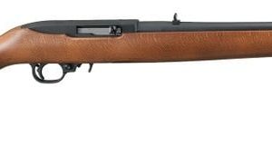 Ruger 10/22 Carbine Black / Hardwood Stock .22LR 18.5" Barrel 10-Rounds
